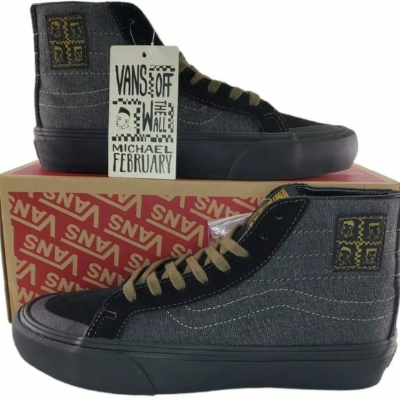 Vans | Shoes | Vans X Michael February Sk8hi 38 Decon Sf Black | Poshmark